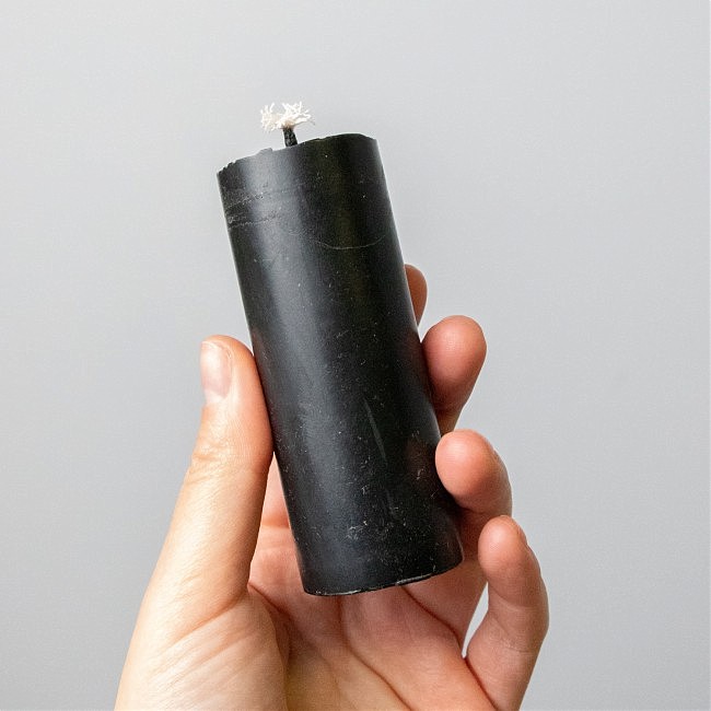 Свічка для БДСМ ігор Light, чорна