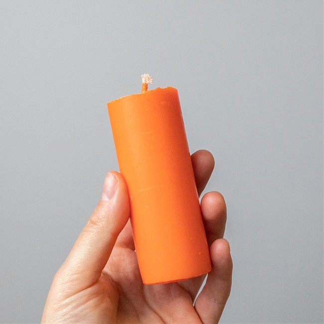 Свічка для БДСМ ігор Light, помаранчева