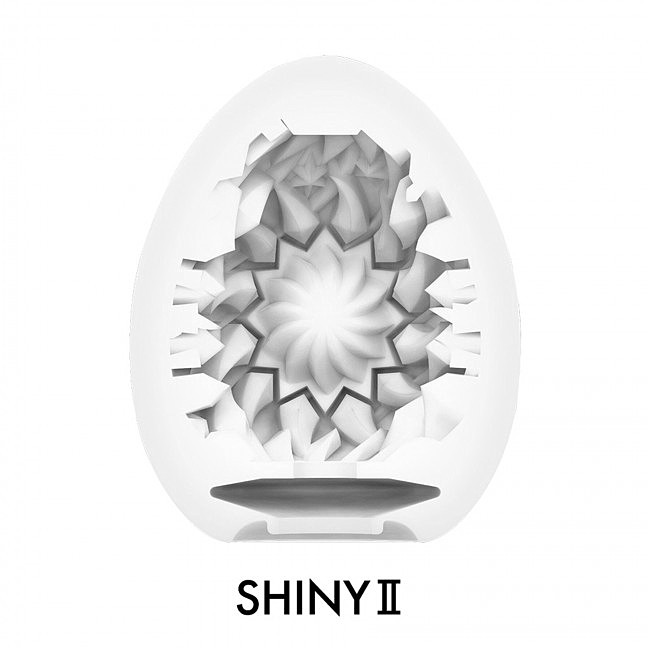 Мастурбатор-яйце Tenga Egg Shiny II, термопластичний еластомер