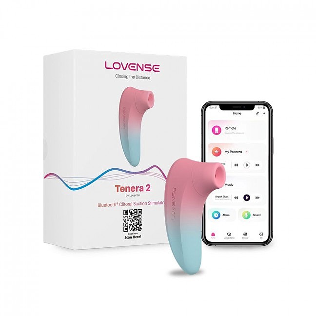 Інтерактивний вакуумний клиторальний стимулятор Lovense Tenera 2