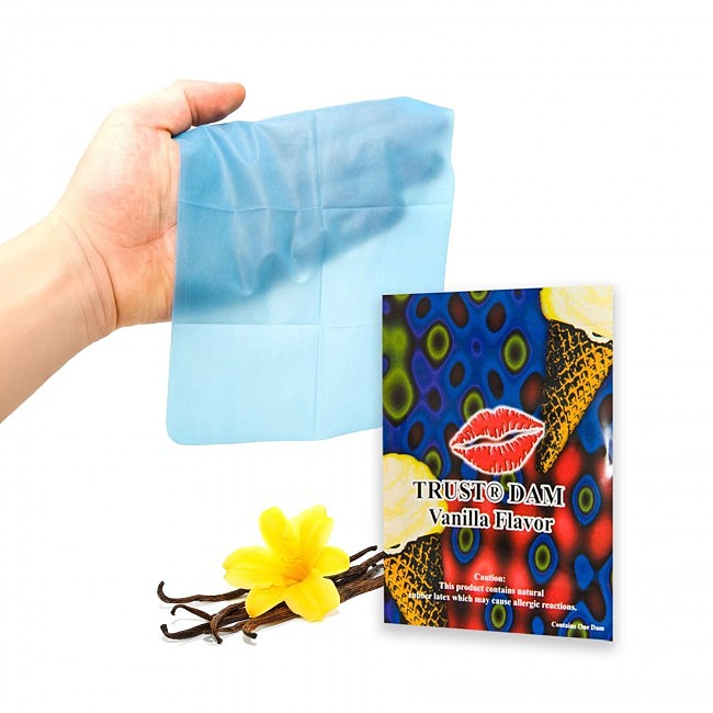 Латексний презерватив для орального сексу Trust Latex Dental Dam, 1 шт (ваніль)