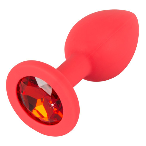 Анальний плаг You2Toys Colorful Joy Jewel Red Plug Small, 7,2 х 2,7 см