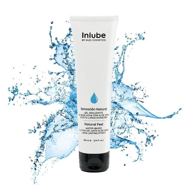 Лубрикант з алое вера Nuei INLUBE Natural Feel водна основа, 100 мл