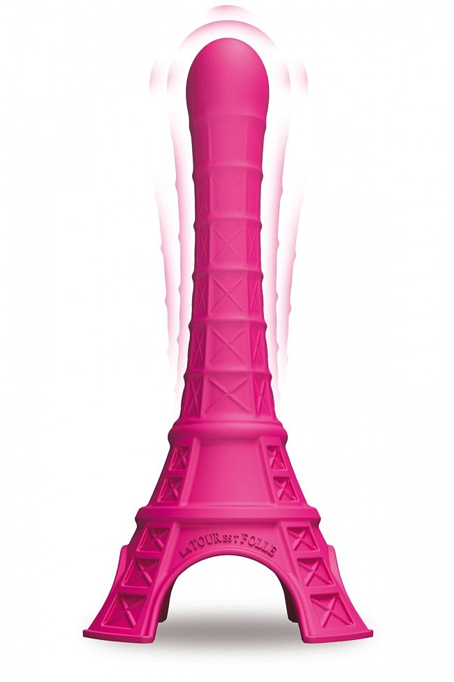 Вибратор La Tour Est Folle Paris Pink, 10 ритмов