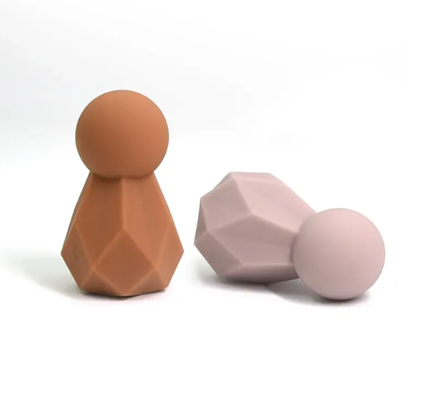 Вібратор-кристал Sweet Em для клітора, 10 режимів, ніжно-фіолетовий