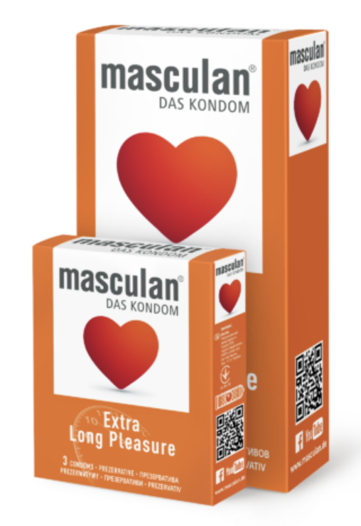 masculan Extra Long Pleasure, 3 шт