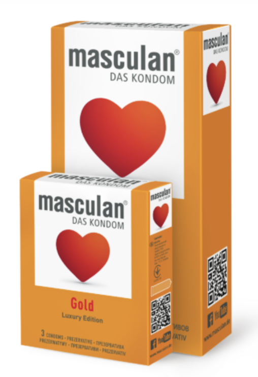 masculan Gold, 3 шт
