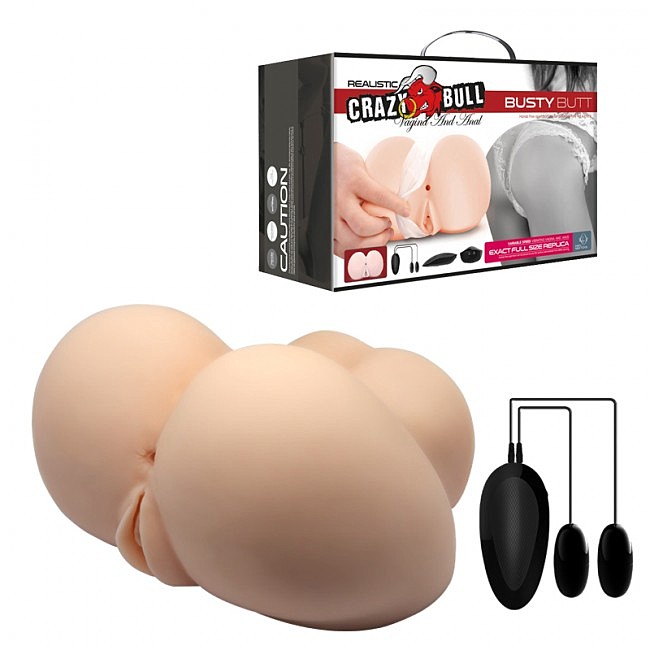 Мастурбатор міні торс Crazy Bull Busrty Butt Вагіна та Анус