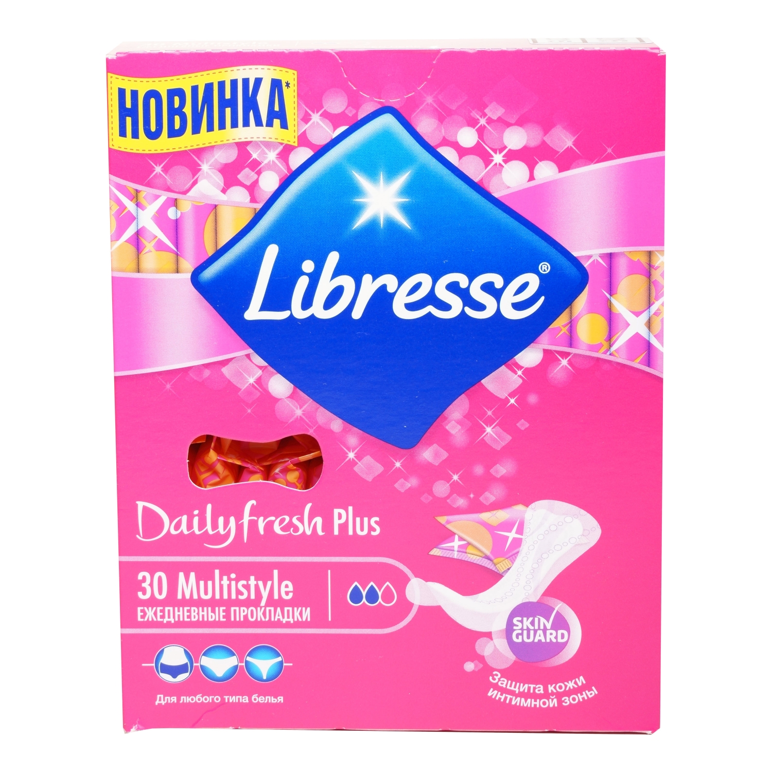 Libresse Daily Fresh Plus Multistyle 30 шт