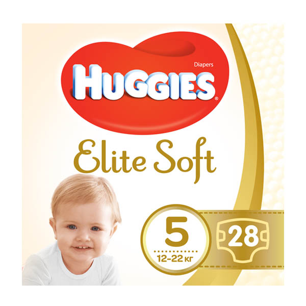 HUGGIES Elite Soft подгузн. jumbo 5 28x4