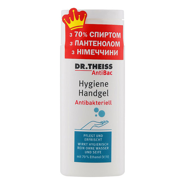 AntiBac Тайсс гигиенический гель для рук, 50мл