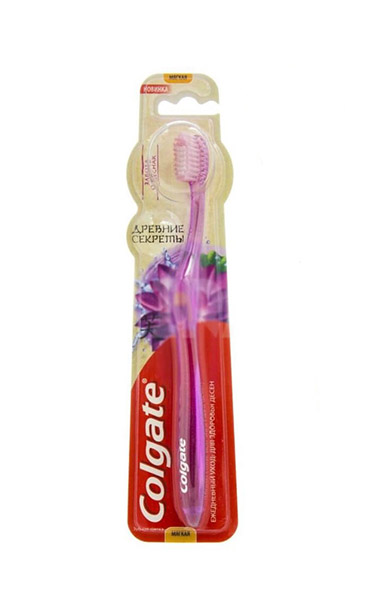 COLGATE Зубная щетка Забота о деснах "Древние секреты" (мягкая)