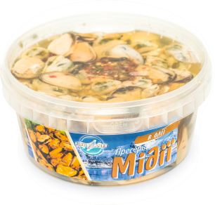 Мідії в олії "Fish Planet" 500 г.