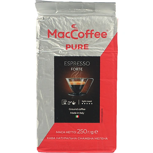 Кава MacCoffe 250г еспресо форте мелена