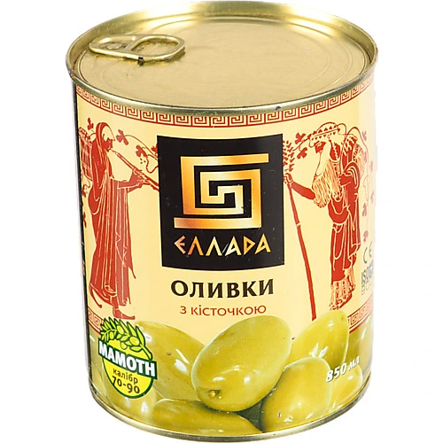 Оливки Ellada 850г з.к