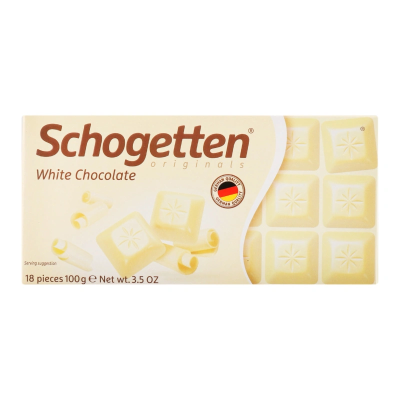 Шоколад Schogetten 100г white chocolate