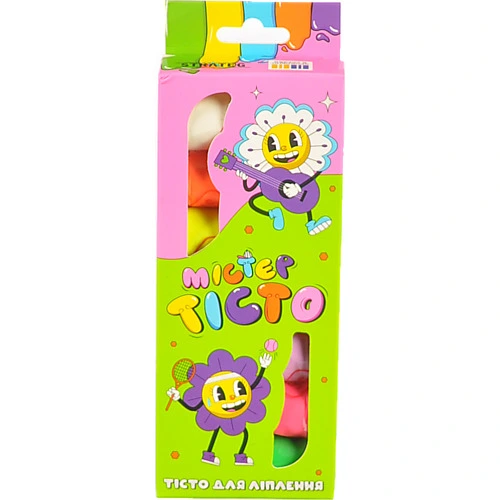 Набір для творчості для дітей від 3років 41001 Містер Тісто Strateg 1шт