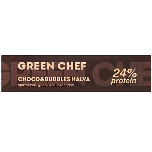 Цукерка Creen Chef 36г сhoco bubbles halva