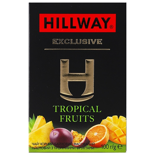 Чай Hillway 100г ексклюзив тропічні фрукти