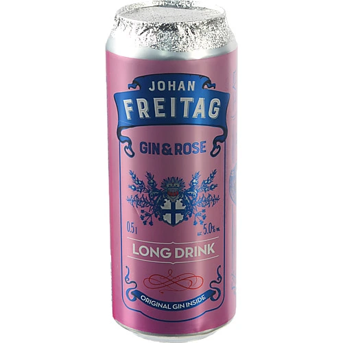 С.алк.напій Johan Freitag 0.5л джин роза з.б.