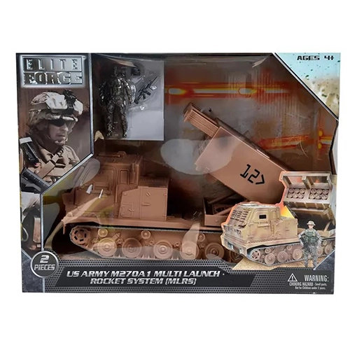 Ігровий набір ELITE FORCE  ПУСКОВА РАКЕТНА УСТАНОВКА M270A1 ПРУ. фігурка