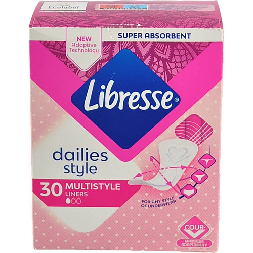 Прокладки щоденні Мультистайл плюс Libresse 30шт