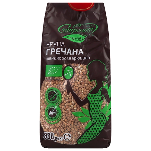 Крупа гречана органічна Сквирянка м/у 800г