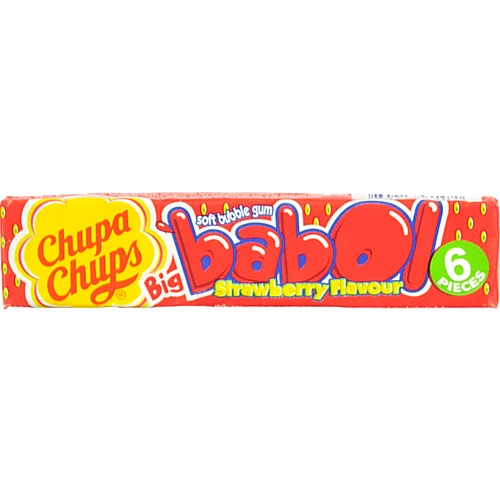 Жувальна гумка Chupa Chups 27.6г big babol полуниця