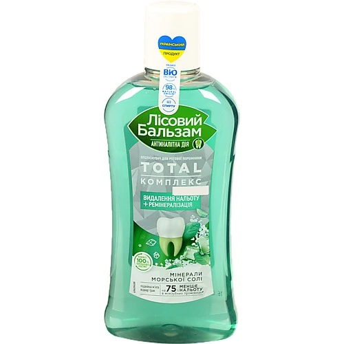 Ополіскувач д.ясен Лісовий бальзам 400мл м'ята екстракт лiсова трав