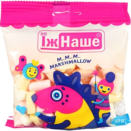 Маршмеллоу ароматизовані Дозки ЇжНаше м/у 50г