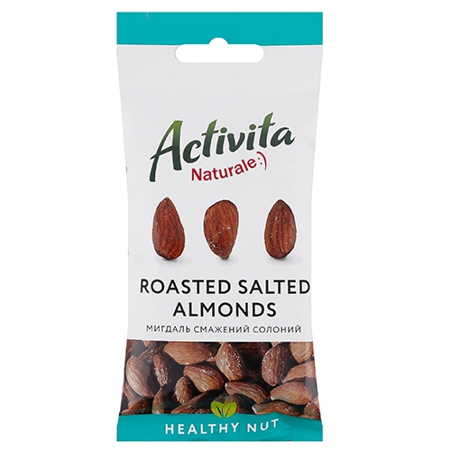 Мигдаль Activita 45г yealthy nut смажений солоний