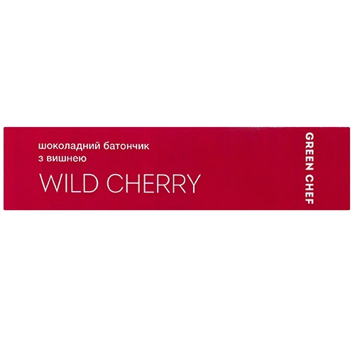 Батончик Green  Chef 45г wild cherry