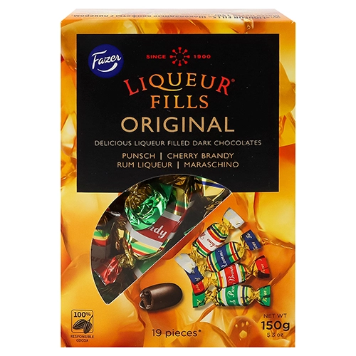 Цукерки Fazer 150г ligueur fiflls лікер