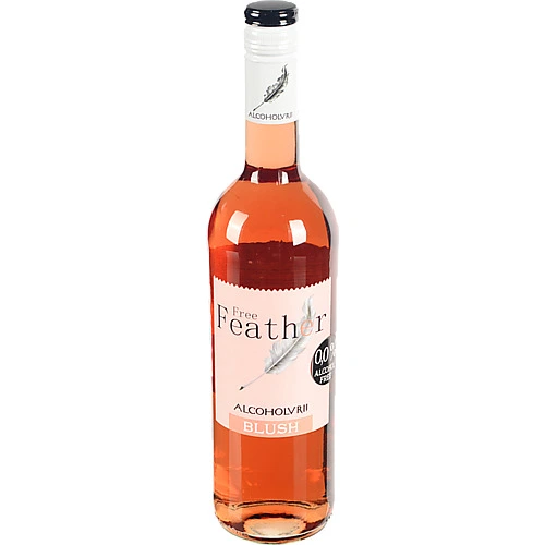 Вино Free Feather 0.75л alcoholfree blush б.а н.сол рожеве