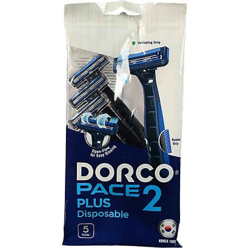 Бритва Dоrco 5шт одноразова pace 2 леза