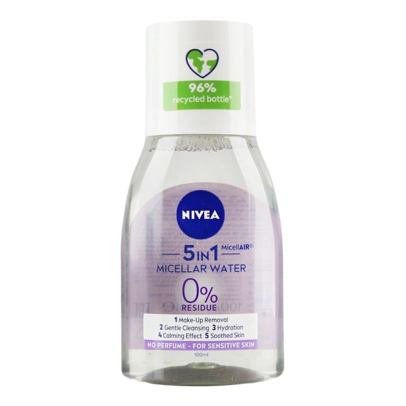 Вода міцелярна заспокійлива для чутливої шкіри Soothing Nivea 100мл
