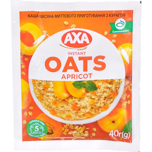 Каша АХА 40 гр. вівсяна  з курагою