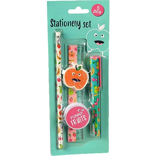 Набір канц товарів з 5 предметів