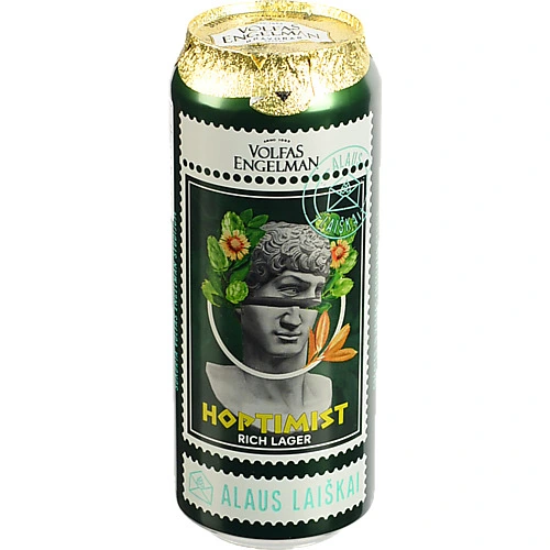 Пиво Volfas Engelman 0.5л hoppy lager з.б