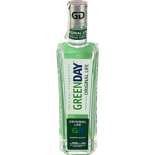 Горілка Green Day 0.5л органік лайф