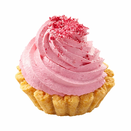 Тістечко кошик білковий 80г вишневий