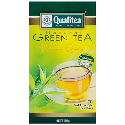 Чай зелений Qualitea к/у 25х2г