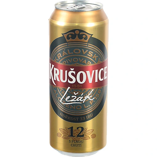 Пиво Krusovice 0.5л 5.0% лежак 11 з.б