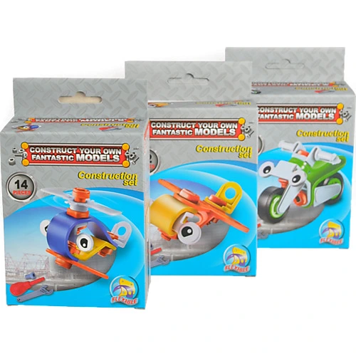 Конструктор іграшковий транспортні засоби в асортименті з 3-х видів