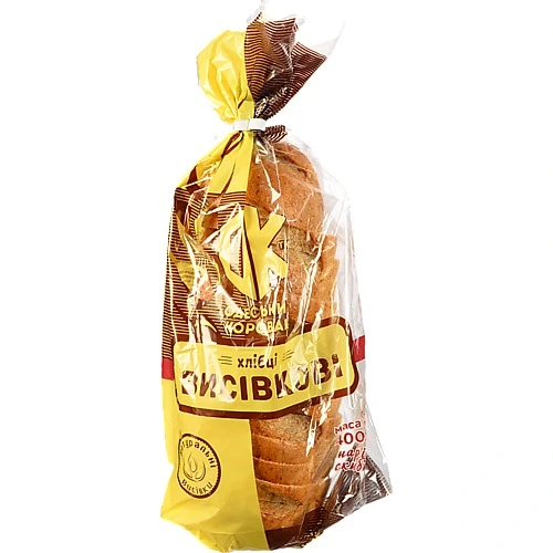 Хлібці висівкові пшеничні нарізні Одеський хлібозавод 4 м/у 400г