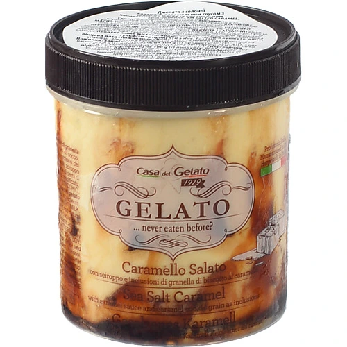 Морозиво Casa del Gelato 400г salted caramel