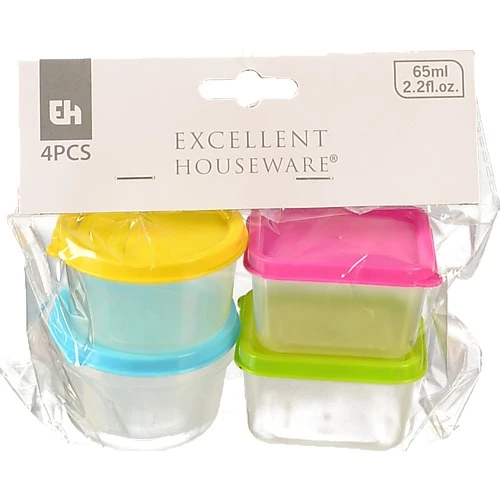 Набір контейнерів для зберігання з 4-х штук