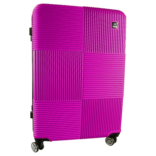 Валіза пластикова 75х48х28см колір rose red