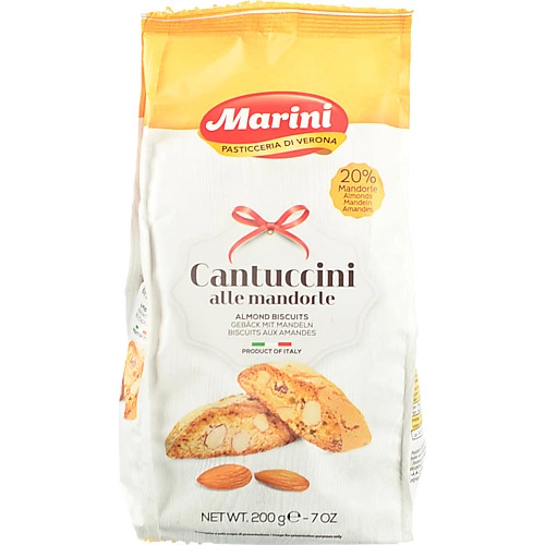 Печиво Marini 200г cantuccini здобне мигдаль