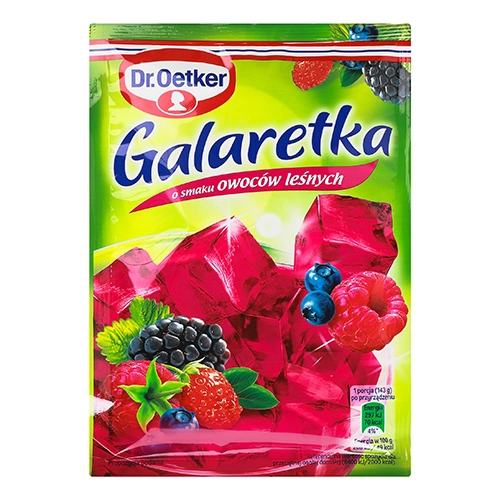 Желе Dr.Oetker 72г галаретка лісові ягоди